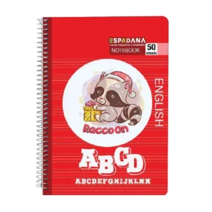 دفتر انگلیسی چهار خط کد1-564