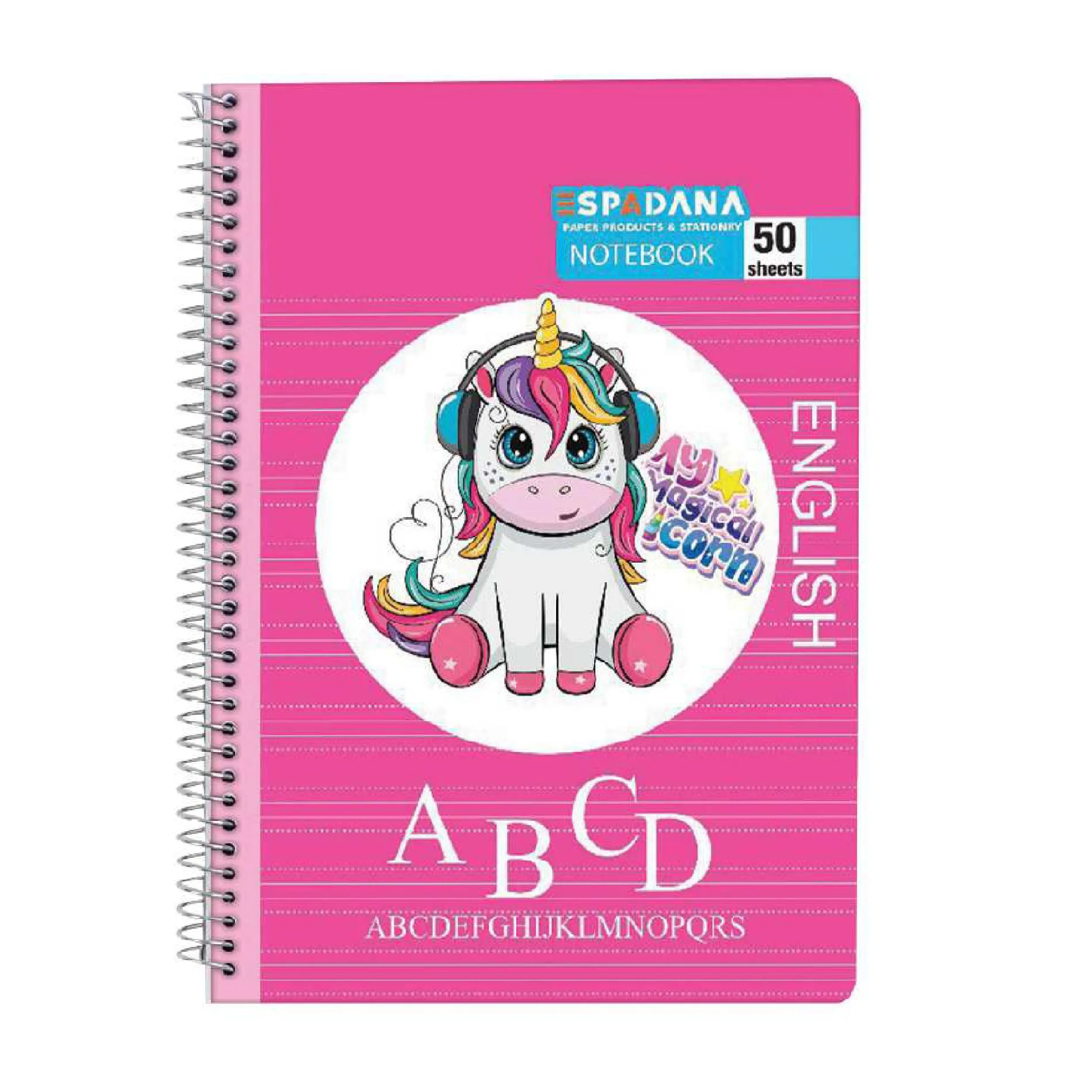 دفتر انگلیسی چهار خط کد2-564