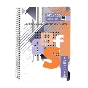 دفتر انگلیسی دوخط کد2-560