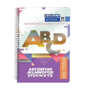 دفتر انگلیسی دوخط کد3-560