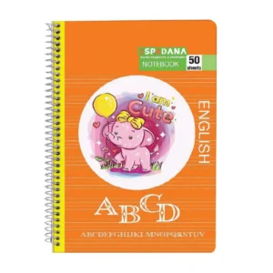 دفتر انگلیسی چهار خط کد4-564