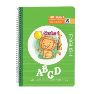 دفتر انگلیسی چهار خط کد5-564