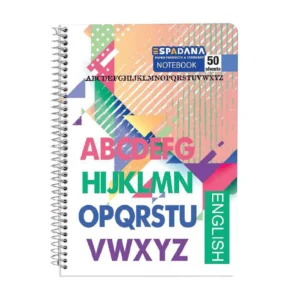 دفتر انگلیسی دو خط کد6-560