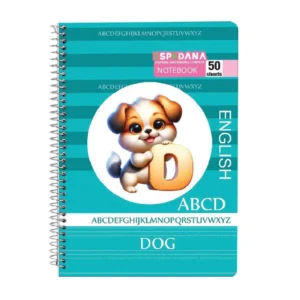 دفتر انگلیسی سه خط کد6-563