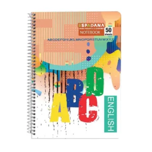 دفتر انگلیسی دو خط کد7-560