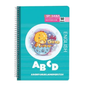 دفتر انگلیسی چهار خط کد8-564