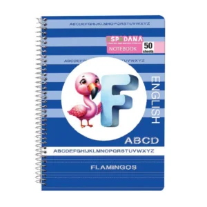 دفتر انگلیسی سه خط کد8-563