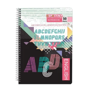 دفتر انگلیسی دو خط کد9-560